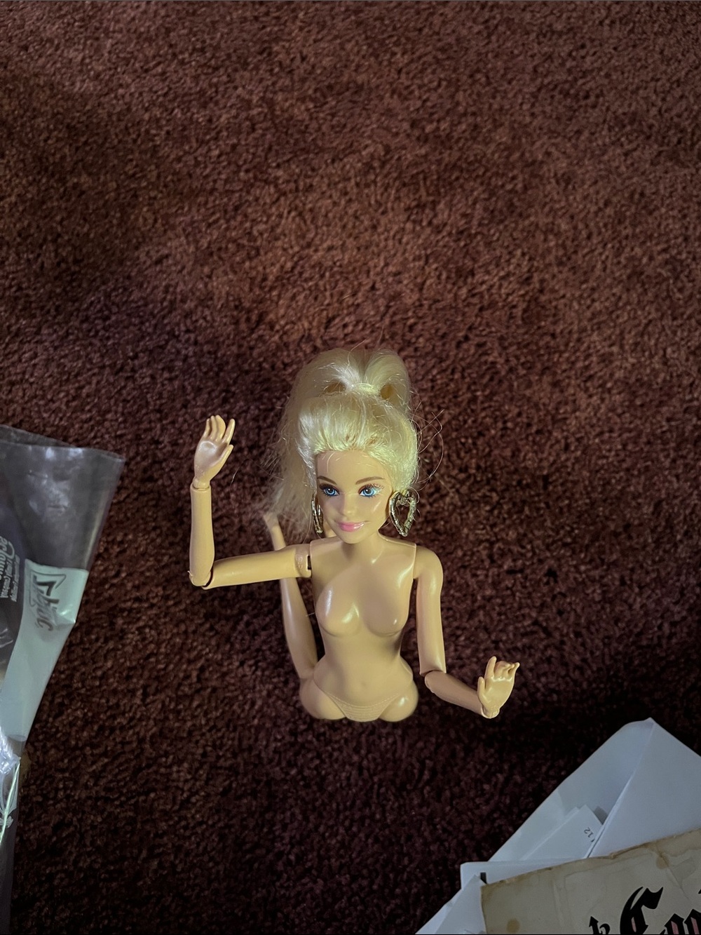 Barbie Blonde Hair Doll - Neutral Skin Tone
